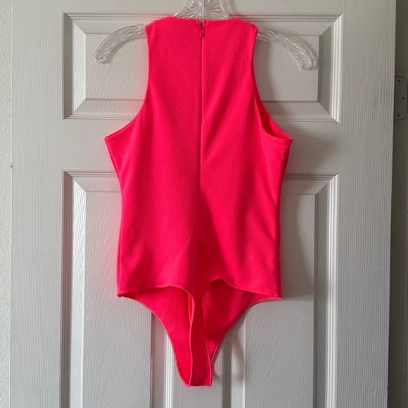 Show Me Your MuMu Neon Pink Best Bodysuit Size Medium - Picture 4 of 7